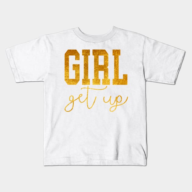 Girl Get Up Kids T-Shirt by frickinferal